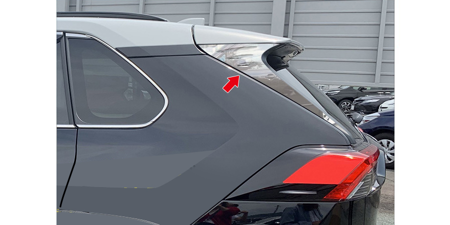 Hot Recommend Car Exterior Rear Spoiler Garnish For Toyota Rav4 2019