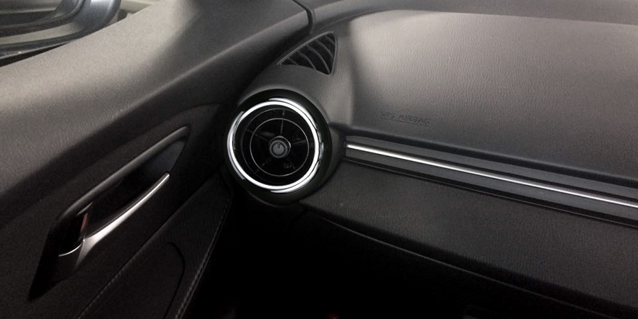 High Quality Car A/C Chrome Trim For Mazda Demio DJ
